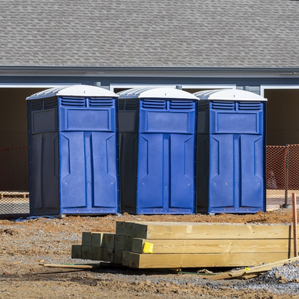 what is the maximum capacity for a single portable toilet in North Woodstock New Hampshire